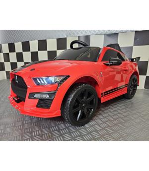 COCHE 12V PARA NIÑOS FORD MUSTANG SHELBY, 1-4 años, rc -  INDA377-c4k9969RED